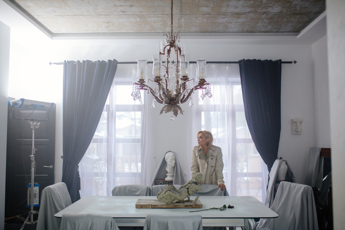 Съёмки клипа «В доме, где живёт моя печаль» Татьяны Булановой